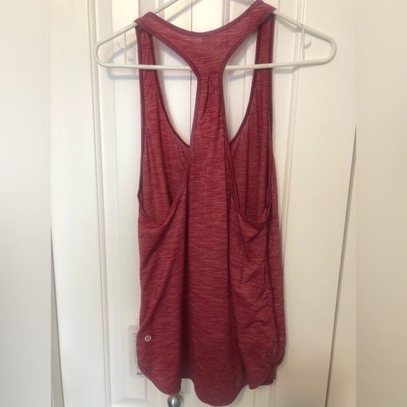 lululemon athletica Tops - lululemon athletica women's red racerback tank